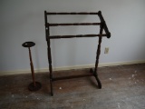 Walnut plant stand - 27-1/2