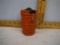 Cast iron ice cream churn bank, 4