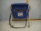 Hamm's Beer folding stool/cooler with strap