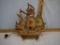 Cast iron ship doorstop converted to lamp (works), 12