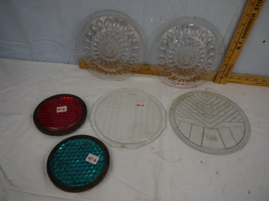 (6) automobile lens/reflectors: