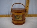 C.l. Lane Company replica wooden bucket, 5