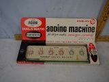 Sterling Dial-A-Matic adding machine in original box, 1963