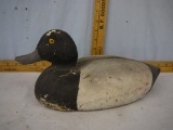 Unlimited Decoys, Clarion, Iowa styrofoam  bluebill drake decoy