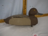 Wooden bluebill decoy