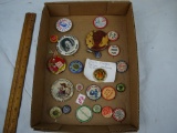 (25) lapel buttons