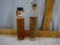 (2) Standard Oil Co. glass bottles, salesman samples, 6-6-1/2
