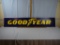 Double sided Good Year metal sign, 65-3/4