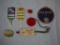 (7) miscellaneous items: key chains, dipstick tags,