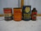 (4) miscellaneous anti-freeze tins