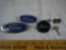 (6) Ford items: car emblems, key, tie tacks