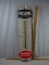 Prestone Anti-Freeze enamel thermometer, 36-1/2