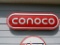 Conoco lighted sign, 78