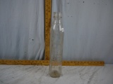 Shell one quart glass oil dispensing bottle