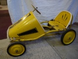 Thunderbolt peddle car racer, 38-1/2