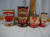 (4) full or never opened cans of lubricant