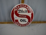 Enamel advertising insert Polarine Motor Oil, 13-3/4