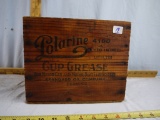 Polarine Cup Grease 10 LB. wooden crate