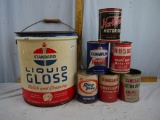 (7) miscellaneous tins