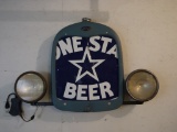 Ford radiator frame with Lone Star Beer  - YOU ARRANGE SHIPPING OR PICKUP