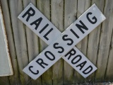 Metal Railroad Crossing sign 48