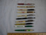 (10) advertising ink pens