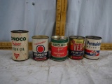 (5) oil can banks, 3