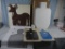 Targets: 2 packages of 100 paper silhouette targets; 9 other paper; & 24 cardboard; hard foam deer