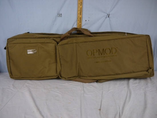 Opmod soft-side gun case - 46" x 13" x 4-1/2" - like new, with carrying straps