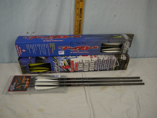 (15) crossbow bolts, 20" - Excalibur - new in packages