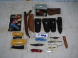 Knife related items: