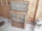 Craftsman rolling tool box, old style, with mostly screw drivers