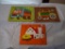 (3) Playskool wood puzzles: Farm 360-15, Tractor 330-4, Truck 360-19