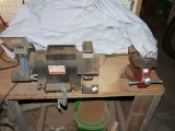 Wen bench grinder & bench vise