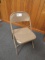 METAL FOLDING CHAIRS