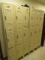 SET OF 18 LOCKERS
