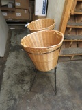 WICKER BASKET DISPLAYS