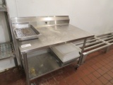 4FT STAINLESS STEEL TABLE