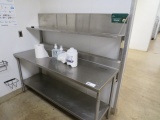 6' STAINLESS STEEL TABLE
