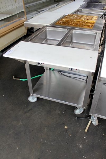 PIPER DB-2-HF ELECTRIC 2-WELL HOT FOOD STEAM TABLE 2017