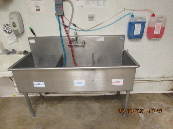 3-COMPARTMENT SINK