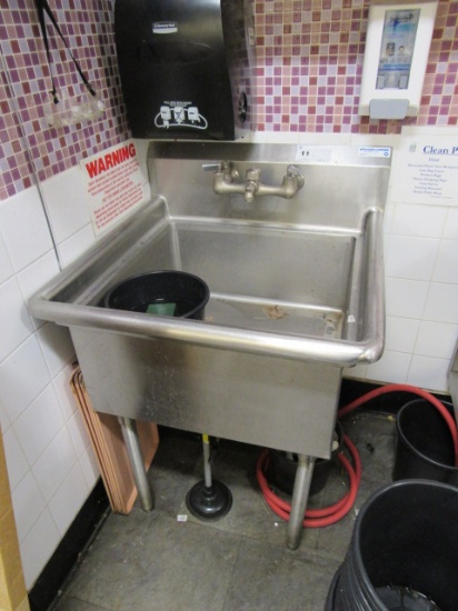 30" 1-COMPARTMENT SINK