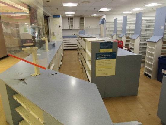 PHARMACY COUNTERS - ONE LOT