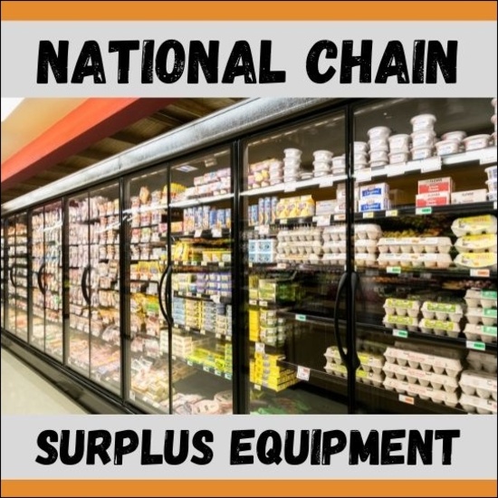 National Chain Surplus Supermarket Equipment