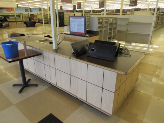 10FT CUSTOMER SERVICE COUNTER