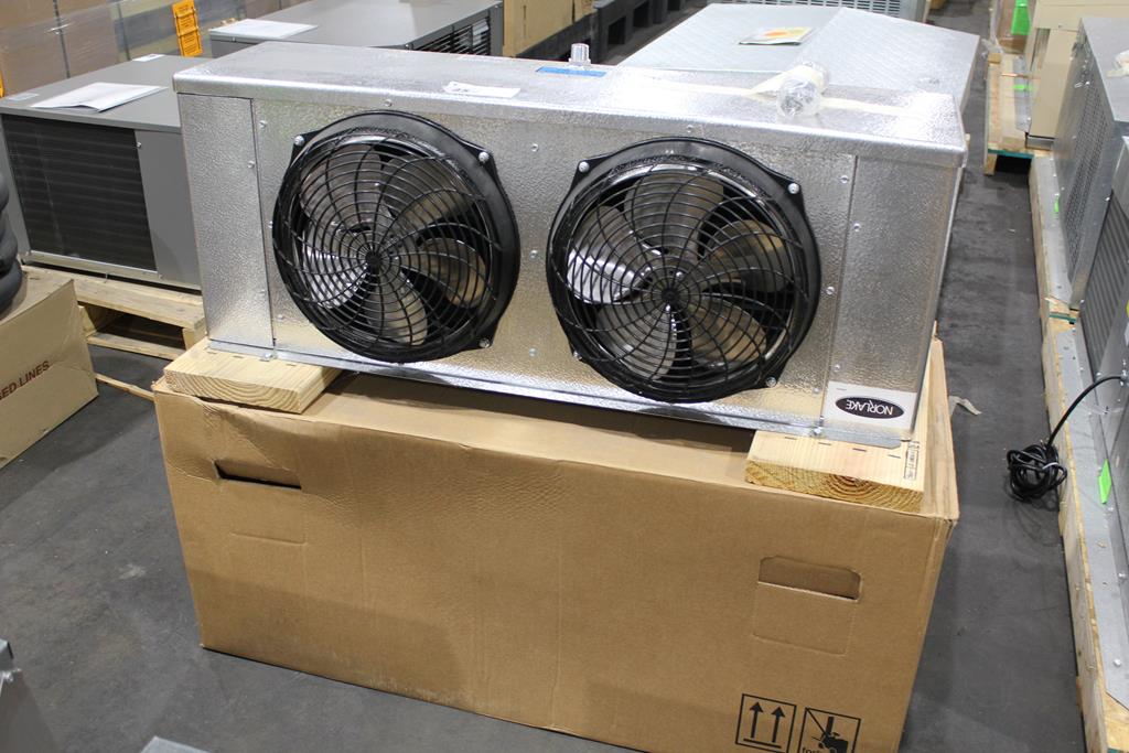 NEW NORLAKE 166413 2-FAN EVAPORATOR COIL LOW | Proxibid