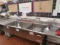 124-INCH 3-COMPARTMENT SINK WITH DRAIN BOARDS
