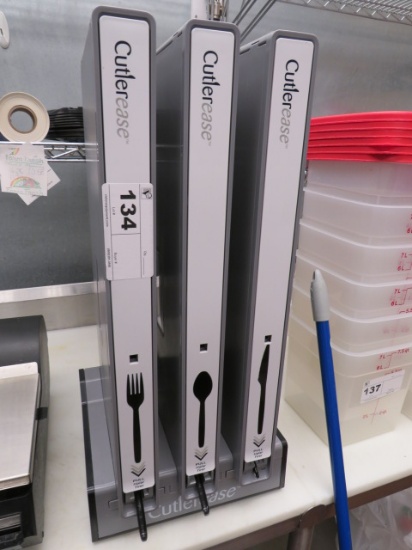 CUTLEREASE PLASTIC UTENSIL DISPENSER