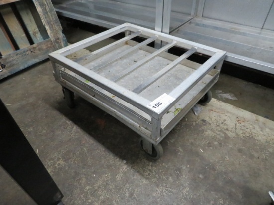 23X27 ALUMINUM DOLLY W/DRIP PAN