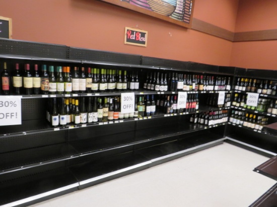 MADIX WALL SHELVING 72IN TALL 18/18 - 31FT RUN - SOLD BY THE FOOT